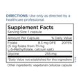 thumbnail image 2 of Metabolic Maintenance L-Methylfolate 5mg - Gluten-Free & Dairy-Free Folate Supplement - Brain Supplement for Cognitive Health - Methylated Folate for Daily Use (90 capsules), 2 of 5