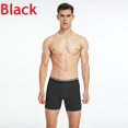 thumbnail image 1 of 3PK Mens Boxer Briefs Cotton Underwear Trunks Shorts Flex Stretchable Waistband, 1 of 5