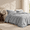 Sliver Gray-Twin (68" x 90"), variant on Sliver Gray King (104" x 90") Tencel Lyocell Duvet Cover Set