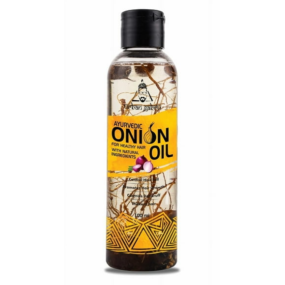 urbangabru jadibuti Ayurvedic Onion Oil controls hair fall, dandruff control and healthy hair 100ml