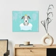 thumbnail image 6 of Naloa Dog In Bathtub Print Canvas Bathroom Wall Art,Bathroom Wall Art Decoration, Canvas Poster Prints,Decorative Paintings for Living Room, Bathroom, Kids Room, 6 of 6