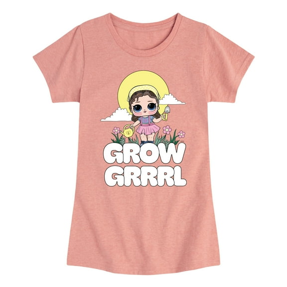 LOL Surprise! Dolls - Grow Grrrl - Toddler & Youth Girls Short Sleeve Graphic T-Shirt