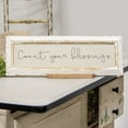 thumbnail image 2 of Count Your Blessings Distressed Frame w/Holder, 2 of 3