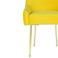 thumbnail image 2 of Novogratz Huxley Dining Chairs, Mustard Yellow (2-pack), 2 of 10