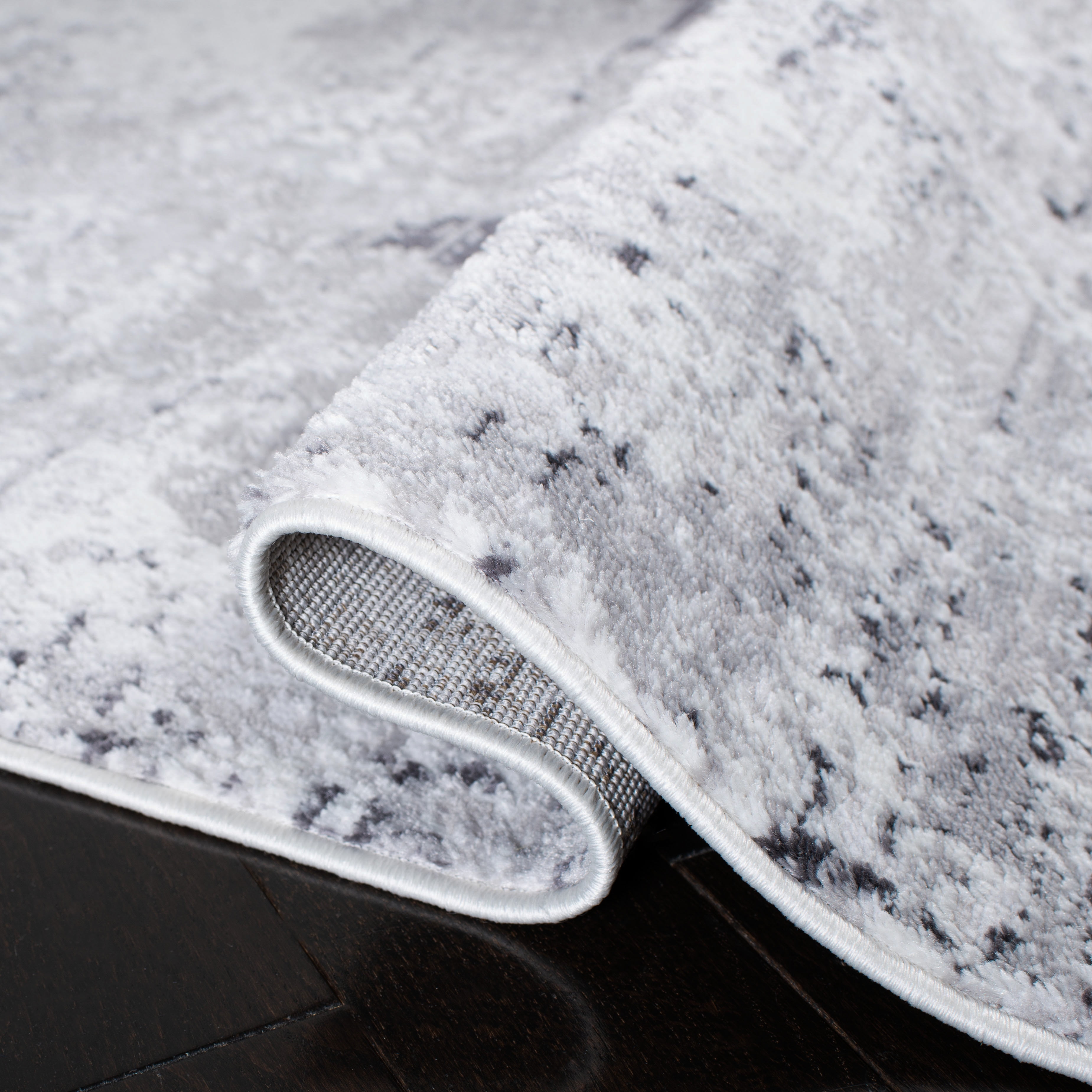 Safavieh Amelia Alastar Abstract Distressed Area Rug, Gray/Ivory, 8' x 8' Square