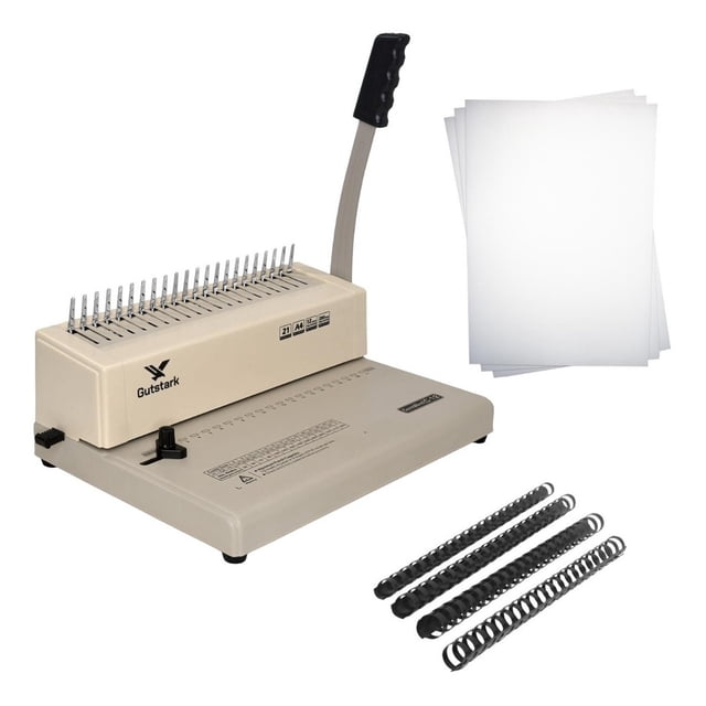 Engargoladora Perforadora Gutstark Profesional 450 Hojas