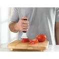thumbnail image 4 of DMI Steak Knife, Rocker Knife, Curved Knife, Verti Grip Kitchen and Dinner Steak Knife for Ease of Chopping or Limited Hand Strength, Dishwasher Safe, Stainless Steel Blade, 4 of 5