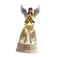 thumbnail image 3 of jifeng Christmas Snow Globe Music Box Angel Ornament Night Lamp Tabletop Statue Musical Style D, 3 of 9