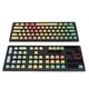 thumbnail image 1 of Keycaps PBT translúcido sublimación arco iris gradiente mecánico 108 keycaps para 108/87/61 teclado universal, 1 of 8