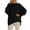 Black, variant on Fall Sweater for Women 2026 Oversized Solid Chuny Knitted Long Sleeve Crewneck Loose Fit 2025 Fall Outfits Army Green