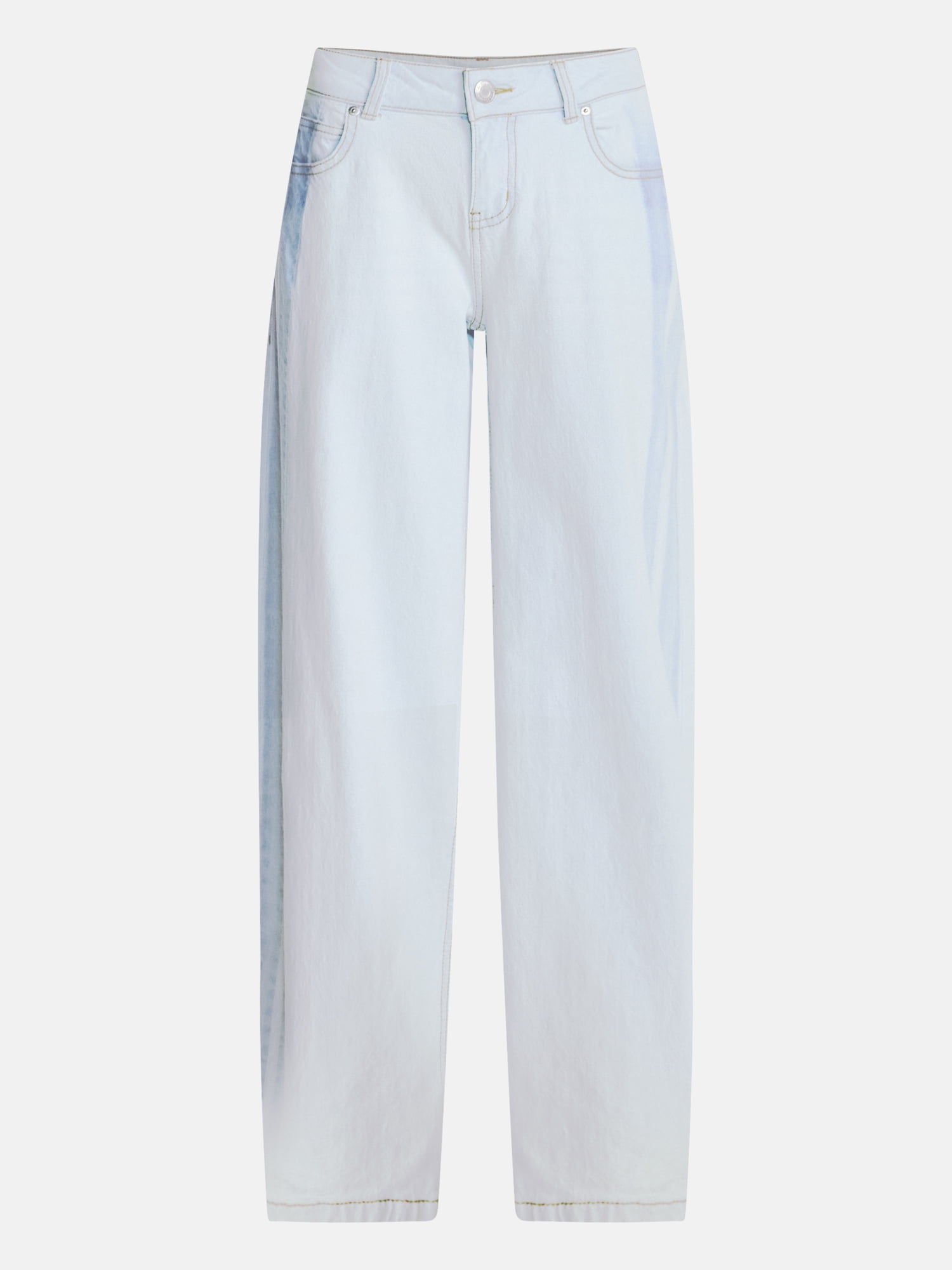No Boundaries Ultra Baggy Jeans, 32.5'' Inseam, Women's and Women's Plus Sizes 00-4X