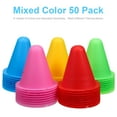 thumbnail image 3 of RENACLIPY 50Ud Deportivos De Plástico Con Base Estable Para Entrenamiento De Fútbol Y Más, 3 of 8