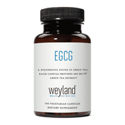 Weyland Brain Nutrition - EGCG from Green Tea Extract, 400 mg, 100 Vegetarian Capsules