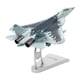 thumbnail image 1 of Bewildely 1/72 SU57 T50 modelo de avión de combate de Metal con soporte peso neto 0,7 kg Aviones de radiocontrol, 1 of 1