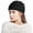 Black, variant on Women's Slouchy Beanie Hat Stretch Turban Hats Cancer Headwear Caps Baggy Skull Sleep Scarf, White