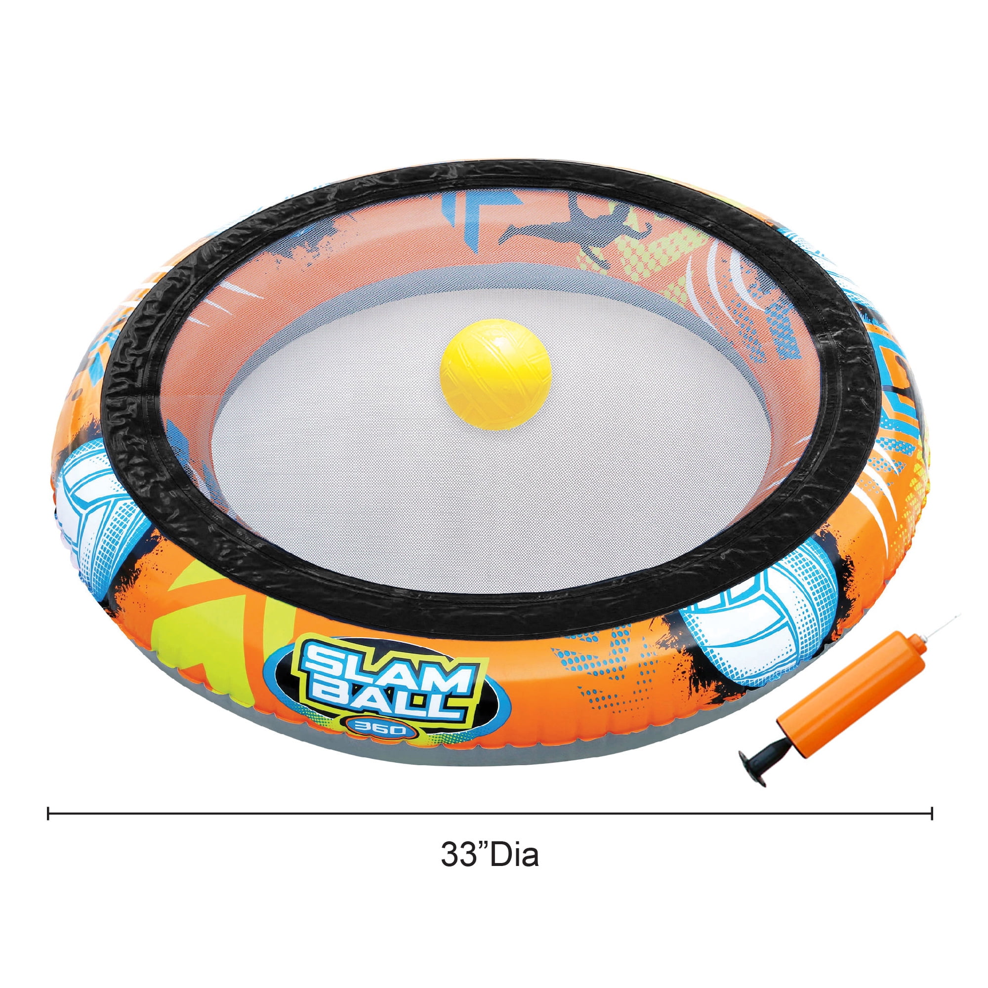 Banzai SLAM BALL 360 Inflatable High-Energy Pool or Lawn Game Ages 8+