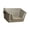 minimalist gray-large, variant on Easy to Clean PP Cats Litters Box Opening Top for Kittens AntiSplash Deeply Body Low Entry Ventilated Odors Control Color