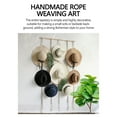 thumbnail image 4 of TIMIFIS Storage Rack Hat Display Rack, Hand Woven Tapestry, Hat Storage and Decoration, Wall Hanging Rack, Living Room, Bedroom, Wall Decoration Storage Trunks & Bag, 4 of 8
