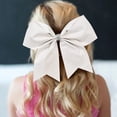 thumbnail image 5 of 12 PCS Large Glitter Cheer Bows White Rhinestones 8" Large Glitter Cheer Bows, 5 of 5