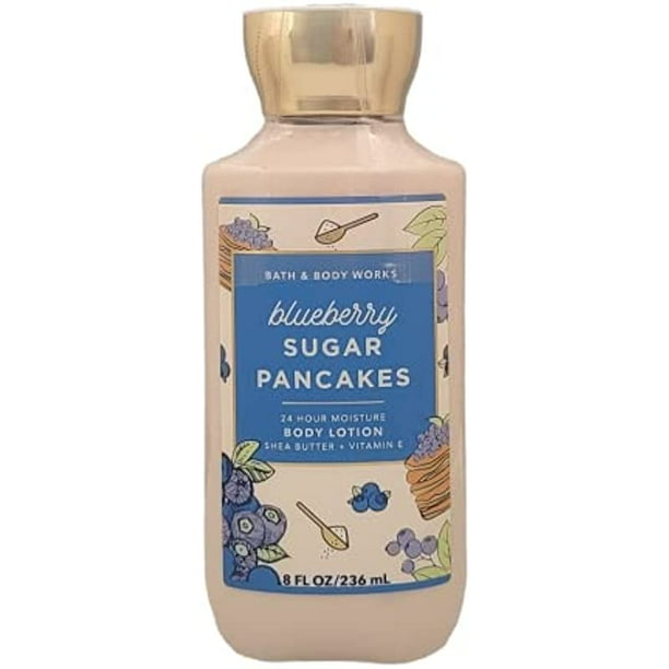 Bath and Body Works Blueberry Sugar Pancakes 24 Hour Body Lotion 8