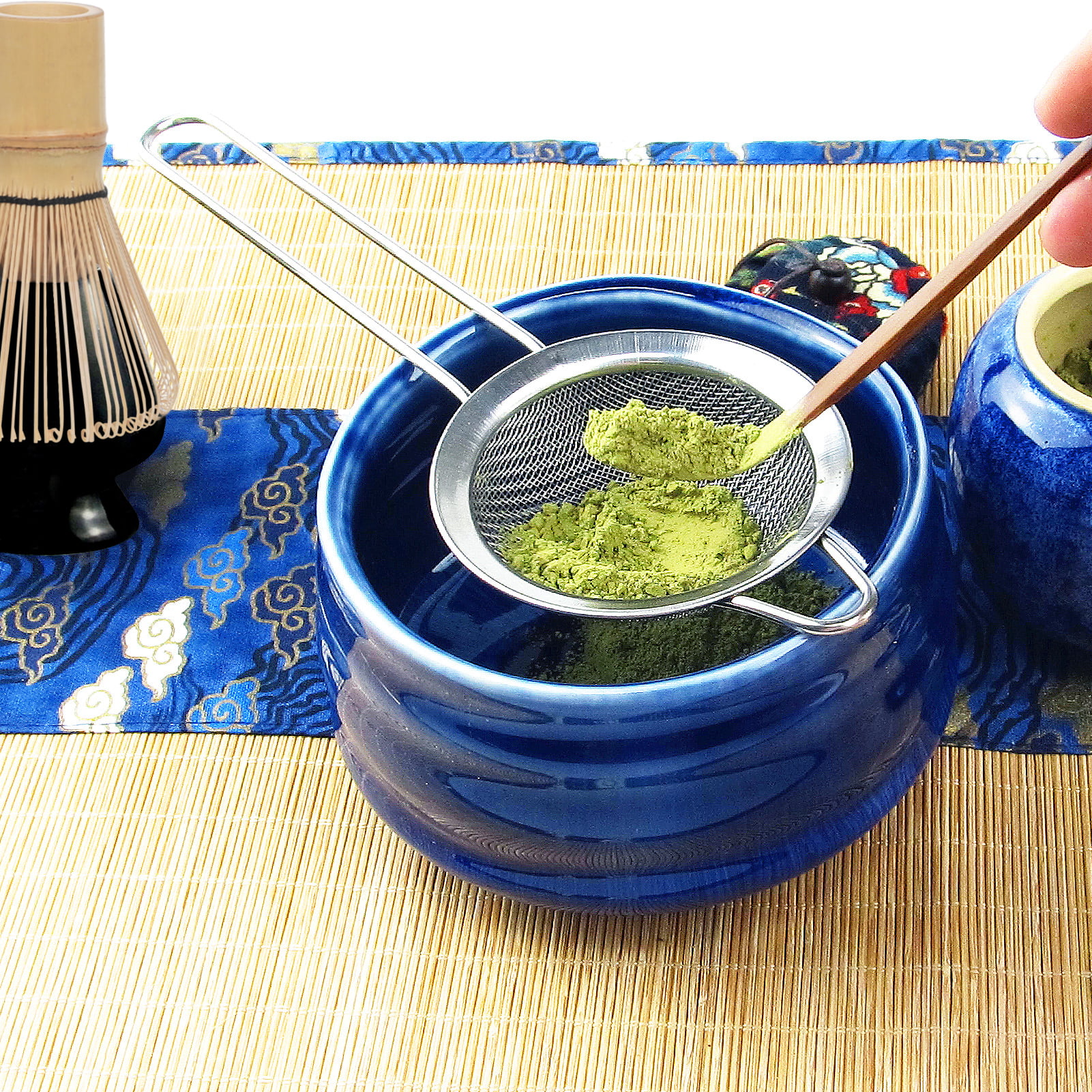 Matcha Whisk Set まっちゃ 抹茶 - Brush + Ceramic Bowl + Scoop/八十