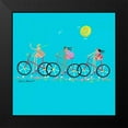 thumbnail image 2 of Benchetrit, Caroline 15x15 Black Modern Framed Museum Art Print Titled - Tour de Girls, 2 of 5