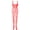Red, variant on Underwire Women Fishnet Bodystocking Nightwear Chemises Bodysuits Sleepwear Deep V Cute Lingerie