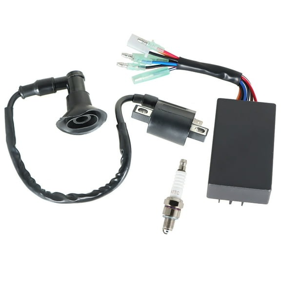 munirater CDI BOX Ignition Coil Spark Plug Replacement for 0451018 0452187 Replacement for Polaris Sportsman 90 Predator 90 2003-2006