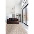 thumbnail image 4 of Fadden Minimalist Abstract Wool Rug, Warm Taupe/Ivory, 5ft x 8ft Area Rug, 4 of 4