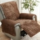 thumbnail image 5 of Funda para Sillón Reclinable de Felpa, Protector de Muebles, Funda de Sofá Antideslizante con Correas Elásticas, 53 x 190 cm, Color Beige, para Sillón, Sofá Pequeño, Sofá, 5 of 6