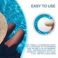 thumbnail image 2 of 8Pcs White Sponge Filter Balls Eco-friendly Reusable Swimming Pool Cleaning Filter Ball, 2 of 7
