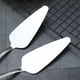 thumbnail image 4 of 2 soportes para pizza de acero inoxidable plateado, soportes para pizza, cortadores de galletas, cortadores de pizza, 4 of 5