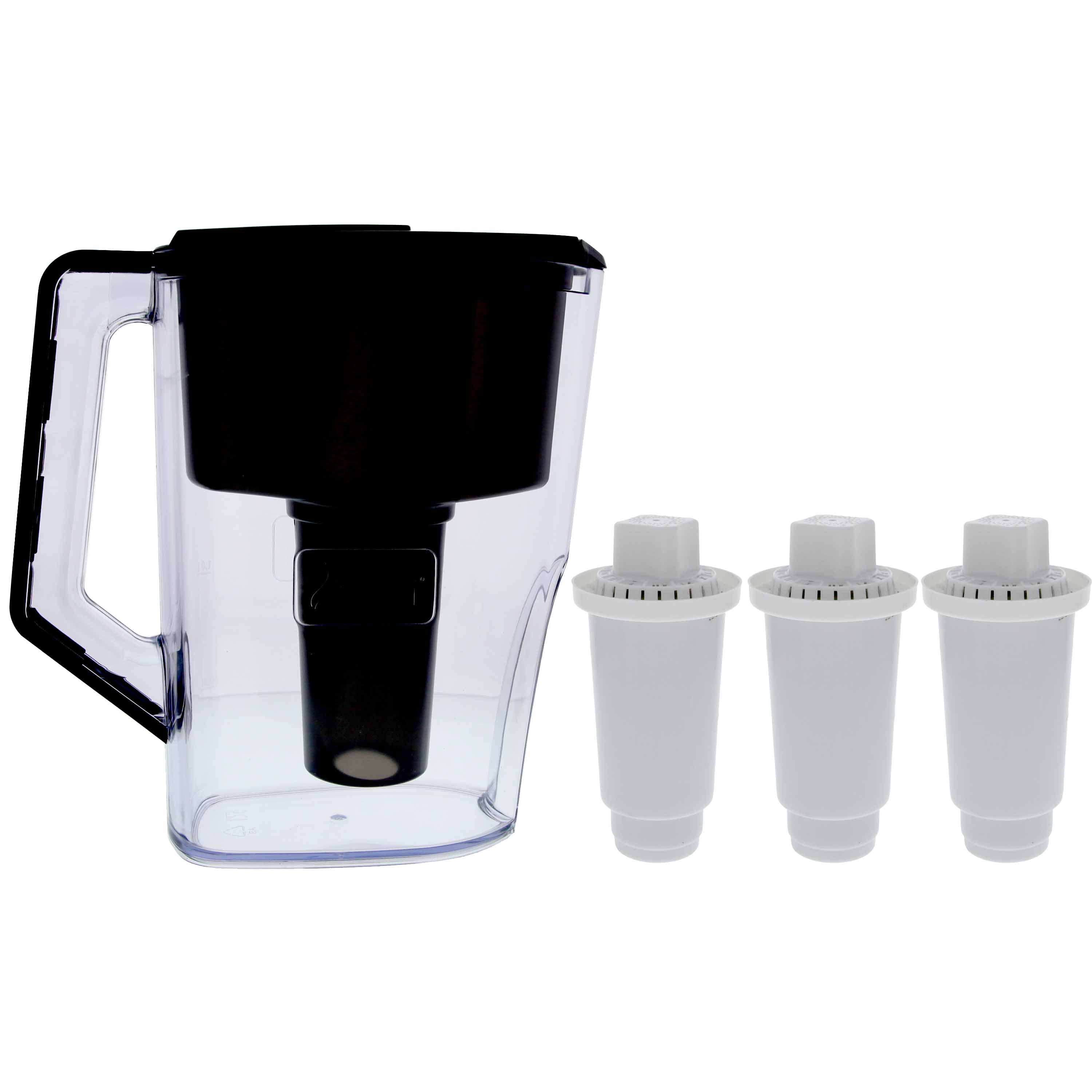 EHM ULTRA Alkaline Water Pitcher & Ionizer 3.5L Pure Healthy PLUS 3Pack Filters