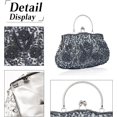 thumbnail image 4 of Evening Clutch Bag for Women Vintage Beaded Sequin Handbag Bridal Wedding Purse, 4 of 5