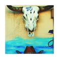 thumbnail image 1 of Cow Skull Nocturne - Canvas, 1 of 10