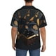 thumbnail image 3 of Fotbe Casino Cards Poker Camisa Estampada de Manga Corta para Hombre, Casual de Verano, Estilo Playero, Sin Arrugas-Large, 3 of 5
