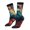 2 Black-1, variant on Colorful Flower Goat Print Adult Socks for Men & Women,Calf Socks, Ankle Socks,Boots Socks,Breathable Casual Sock,Unisex Crew Socks