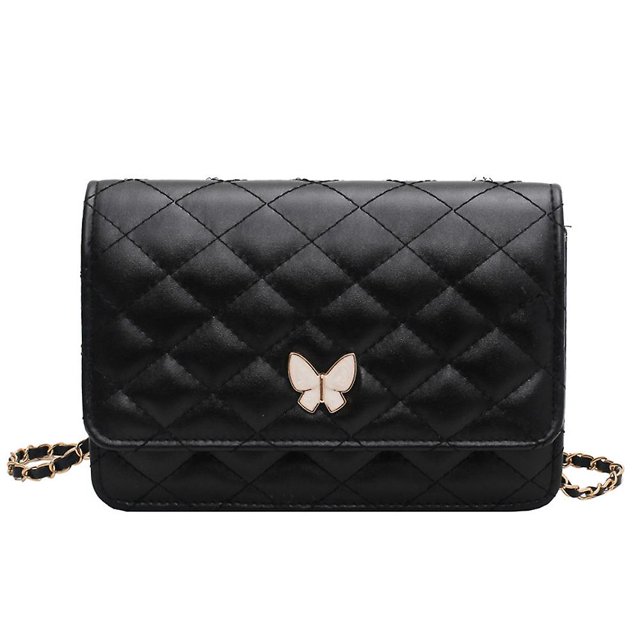 Bolso bandolera Bolso de mujer Bolso de hombro romboidal Bolso de cuero artificial Bolso bandolera de mujer