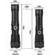 thumbnail image 4 of Ultra Powerful LED Flashlight 5000 Lumens Rechargeable, USB Tactical Extremely Bright Flashlight, 5 Modes Zoomable Powerful Flashlight Camping Emergen, 4 of 4