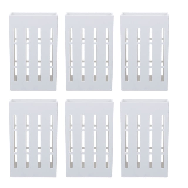 CHICHUMID 6Ud Soporte Para Cubiertos De Cocina Con De Pared Y Drenaje Práctico