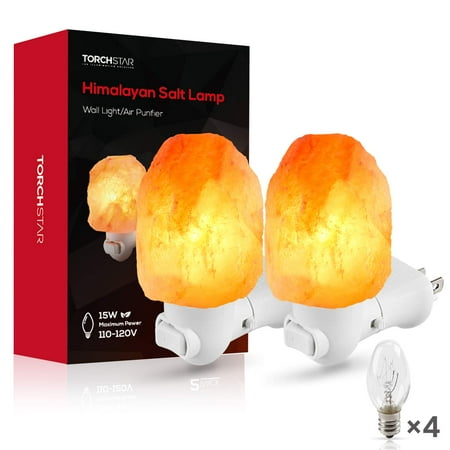 Torchstar Himalayan Salt Lamp For Bedroom Plug And Play 4
