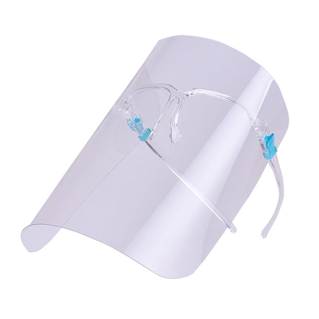Máscara de protección facial de seguridad Máscara protectora antivaho transparente Protección facial completa Adultos Ojos de seguridad, nariz, cara