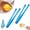 Blue, variant on 2PCS Egg Chalaza Removal Tool, Stainless Steel Egg Yolk Tongs Separator, 6-Inch Multipurpose Egg Tweezers Kitchen Gadget for Professional Chefs and Bakers (Rose Gold+Gold)