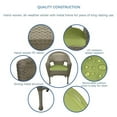 thumbnail image 5 of Pemberly Row Wicker Patio Chair in Gray and Sage Green (Set of 2), 5 of 7