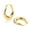 Gold G, variant on Gold Plated Earrings Studs,Gradient U Shape Thick Hoops Earring Womens Gifts Under 25 Dollars