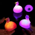 thumbnail image 3 of BAELLERT Baby Flamingo Bath Toy Colorful Lights LED Light Floating Safe Companion Waterproof Children Baby Pool Bath Toy Kids Gifts, 3 of 8