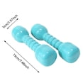 thumbnail image 2 of Lightweight Kids Dumbbells for Sensory Training and Motor Skills Development Blue, 2 of 3