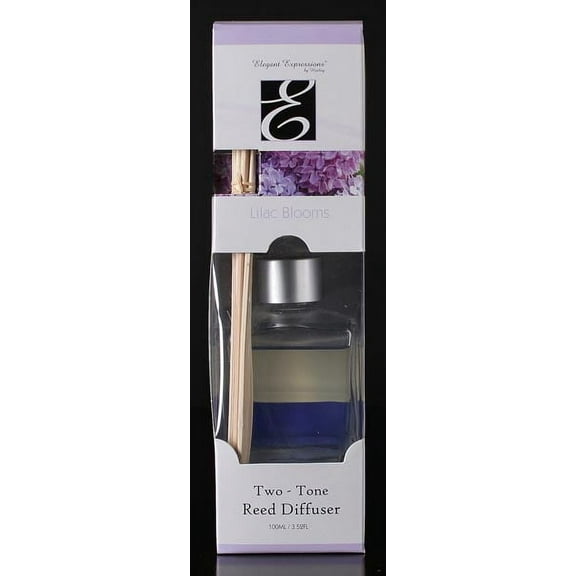 Hosley Fragranced Reed Diffuser Oil Set Lilac 230ml. Ideal Gift for Weddings, Spa, Reiki, Meditation