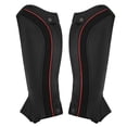thumbnail image 3 of Polainas ecuestres profesionales para montar a caballo, polainas protectoras de cuero, color negro, 2 uds. YUNYI BRAND Deportes, 3 of 8