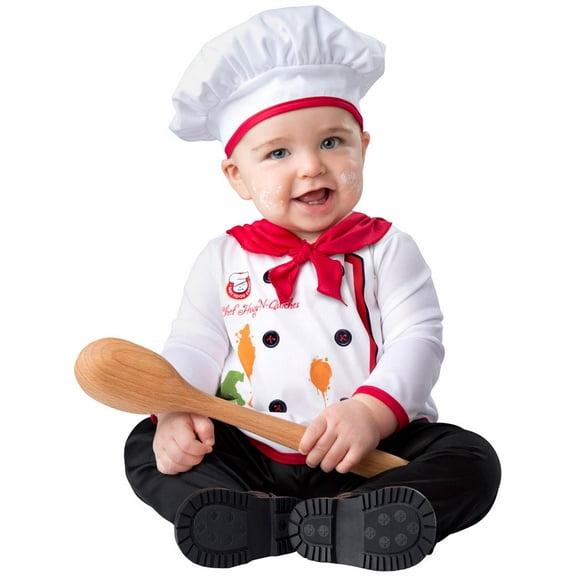 Incharacter Hugs & Quiches Infant Chef Costume 18-24 Months Unisex